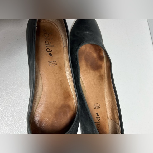 Black Biala black flats, size 40M (9.5) - Picture 6 of 7